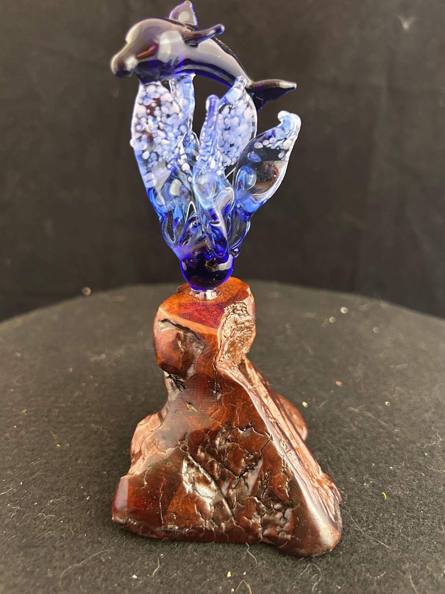 Blue Dolphin Sculpture