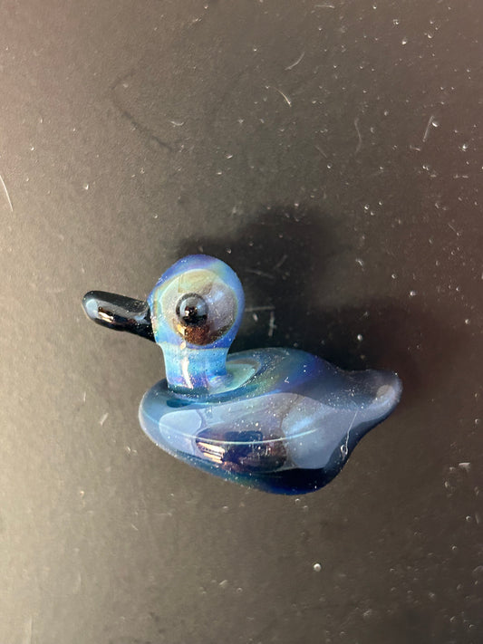 Blue & Green Twist Duck Magnet