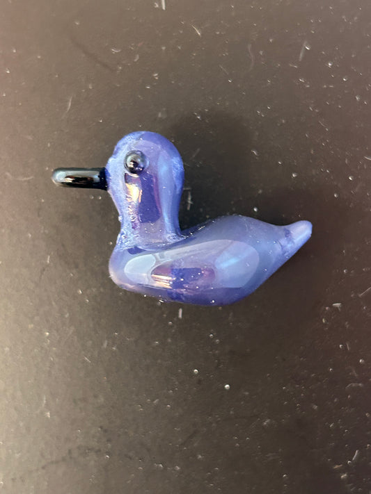 Light  Blue Duck Magnet