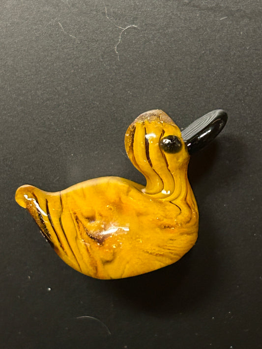 Yellow Twist Duck Magnet