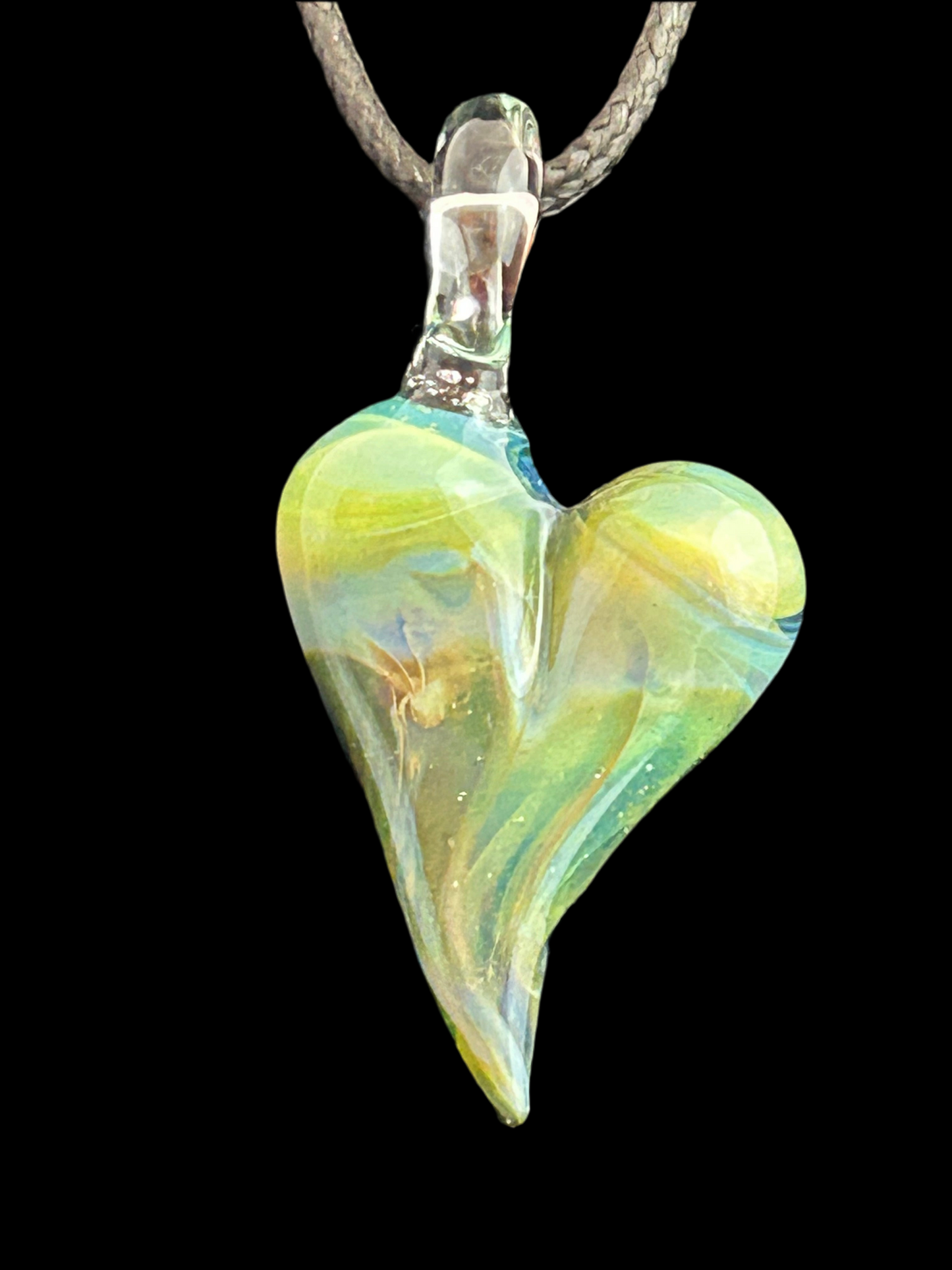 Slyme Green Heart Pendant