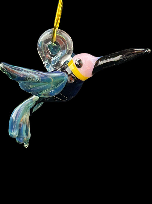 Yellow neck hummingbird