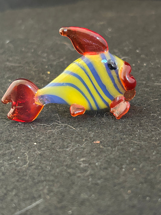 Yellow, Orange, & Blue Fish Mini
