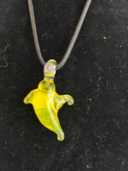Yellow Ghost Pendant