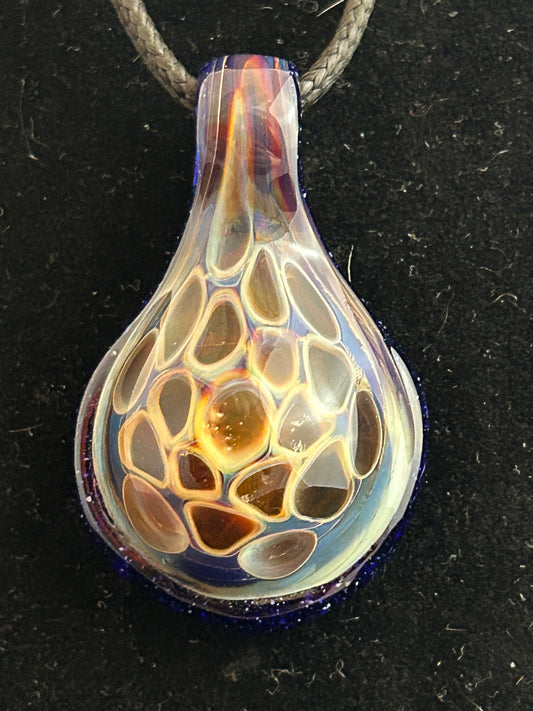 Honeycomb Round Pendant