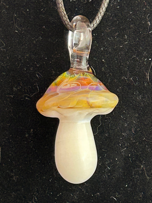 Honeycomb Mushroom Pendant