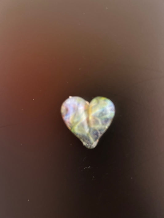 Pink & Yellow Heart Magnet