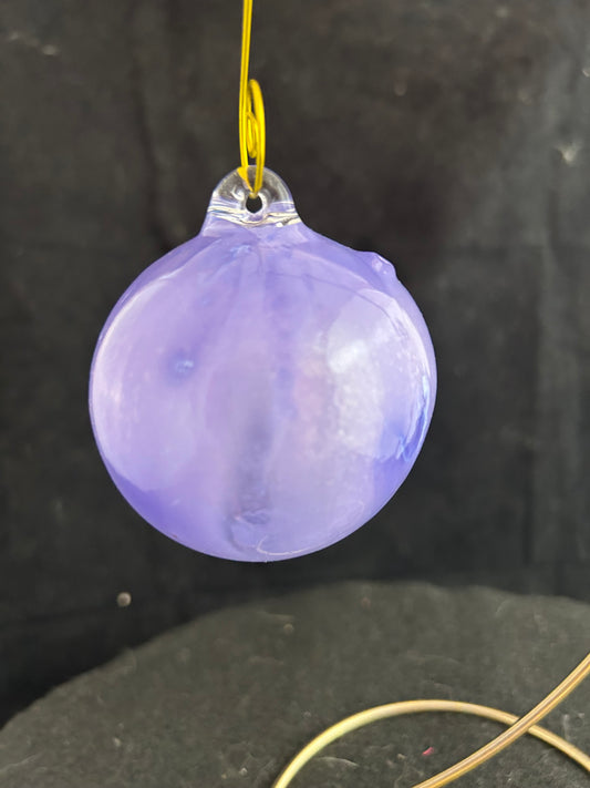 Purple Bulb Ornament