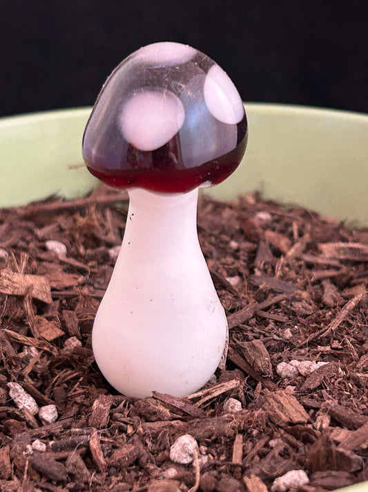 Red Mushroom Plant Stake