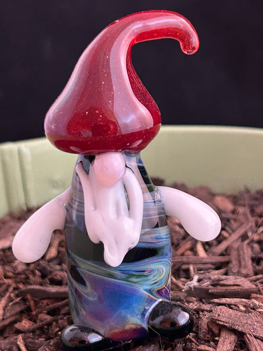 Red Hat Gnome Plant Stake