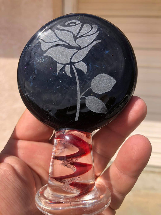 Sand blasted Rose Memorial