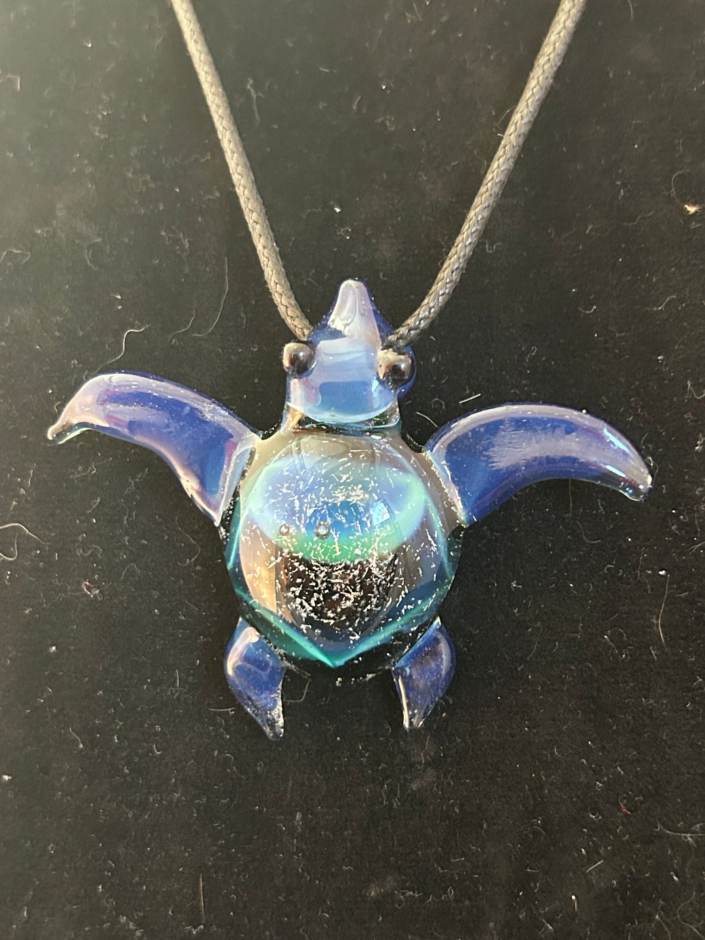Blue & Dichro Pendant