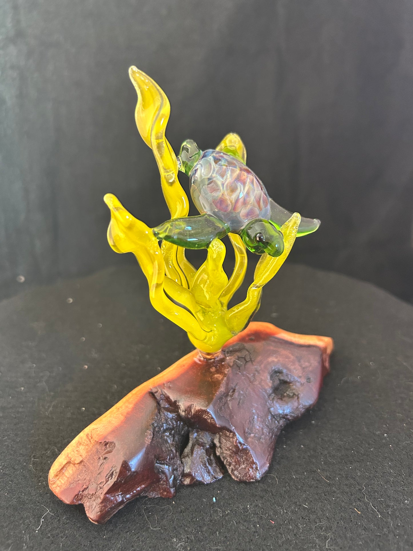 Green Turtle Sculpture