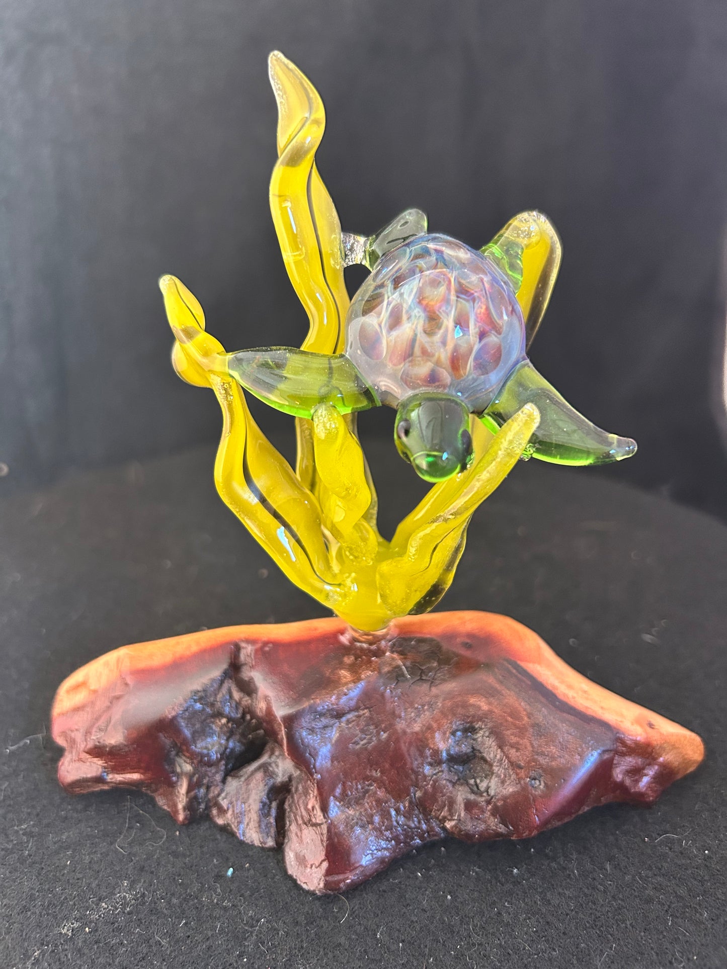 Green Turtle Sculpture