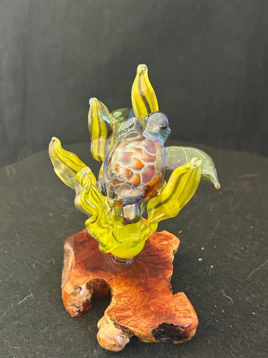 Multicolor Turtle Sculpture