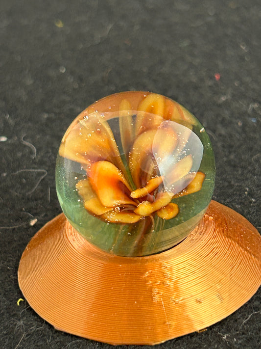 Yellow Flower Marble