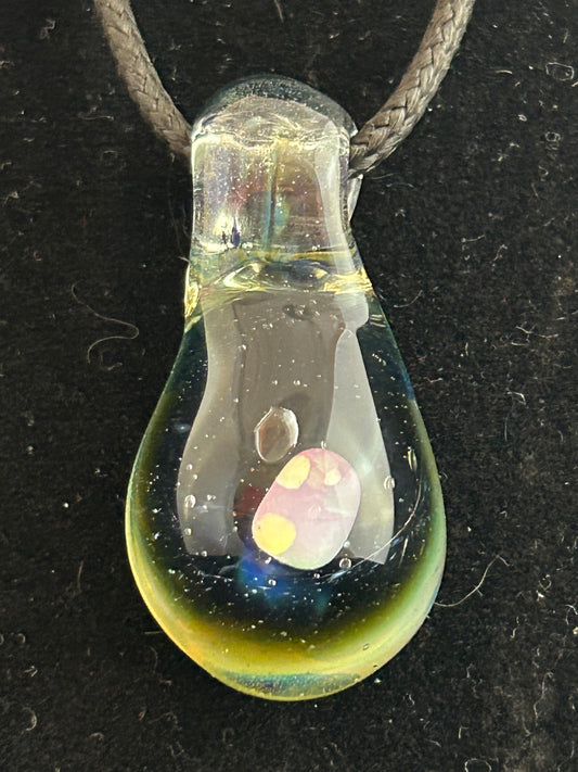 Yellow Opal Drop Pendant #2