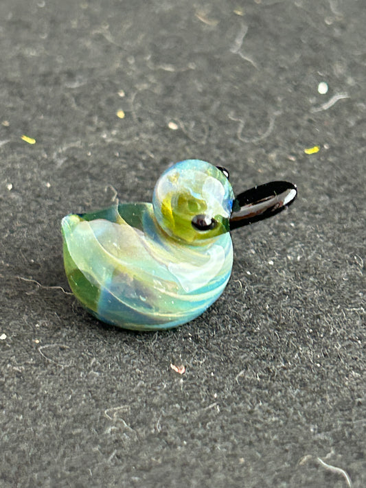 Green Adventurine Duck