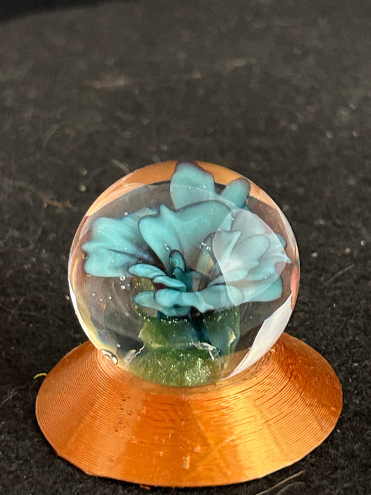 Blue Flower Marble #2